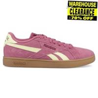 Reebok Court Retro Womens Trainers Sporty Fashion Vintage Suede Sneakers Pink