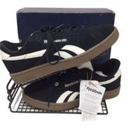 Reebok Club C Revenge Vintage Men's Tennis Shoes Black Suede & Gum UK 8 EUR42