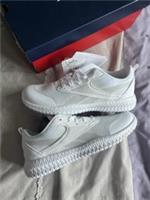 Reebok Flexagon Force 4 Juniors Triple White Trainers Size UK4 US4.5 EU36