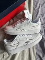 Reebok Club C Revenge Trainers White Maroon Size UK5 US6 EU37.5
