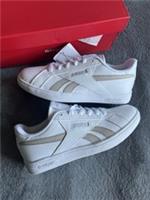 Reebok Court Retro White Unisex Kids Trainers Size UK5 US5.5 EU37