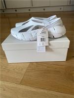 Reebok x Maison Margiela Project 0 CR Size UK 5 Matt White Running Slip On BNWT