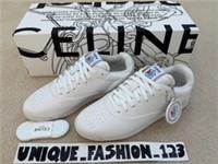 Reebok Freestyle Lo By Celine Optic White Lambskin UK 5 US 6.5 EU 38 24.5 CM NEW
