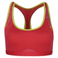New Reebok Sports Bra Vest Top Pink Ladies Womens Running Gym Training Fitness - XS Regular