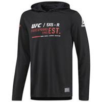 Reebok Official UFC Men Combat Ultimate Fan Black Pullover Hoodie NEW All Size's - Medium 37-40 Inches Regular