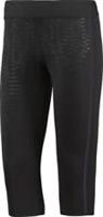 New Womens Ladies Reebok Leggings Bottoms Pants - Running Fitness Gym - Black - UK Regular