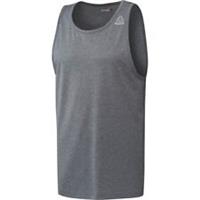 Mens New Reebok Less Mills Vest Tank Top Sleeveless T-Shirt - Gym Fitness - Grey - S Regular