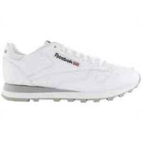 REEBOK UNISEX RUNNING GY3558 WHITE LEATHER LACE UP TRAINERS
