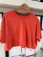 Reebok Cropped Top - Orange - UK L - L Regular