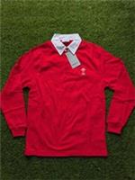 Reebok Wales Rugby Long Sleeve Jersey Junior Large 1314 years New 🏉
