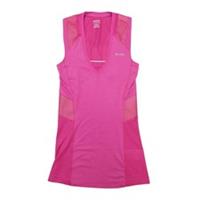 Reebok Compression Tank Top Womens XS Pink Taped Toning PlayDry Easytone Vest - XS Petites
