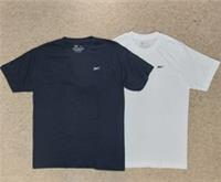 Reebok Santo T Shirts Mens Medium White Black Pack Of 2 Crew Neck Casual - M Regular