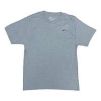 Reebok Mens T Shirt Large Grey Cotton Blend Breathable Stretch - L Regular