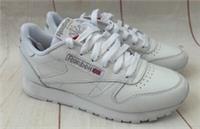 Reebok Classic Womens Trainers Leather Lace Up White UK Size 4