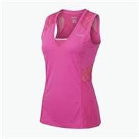 Reebok Womens EasyTone Tank XS UK 4-6l Pink PlayDry Compression V-Neck Wicking - XS Regular