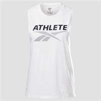 Reebok Womens Tank Vest Small UK 8-10 White Speedwick Moisture Wicking Gym Run - S Regular