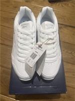 Women's Reebok Royal Glide Ripple Clip White/GumSole Trainers UK Size 5