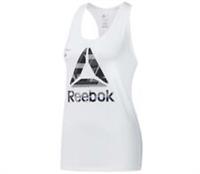 New Reebok Activechill Vest Tank Top - White Ladies Womens Gym Training Fitness - S Regular