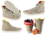 New Authentic Vintage REEBOK High Tops - SL Flip Changeable Laces UK 9