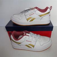 Reebok New Girls White Junior Trainers School Casual Shoes RRP £40 UK Size 5