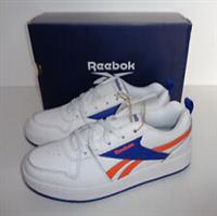 Reebok New Boys White Junior Trainers School Casual Shoes RRP £40 UK Size 2