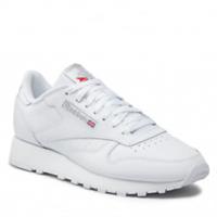 Reebok Classic Leather Mens Trainers Reebok Cl Retro Sneakers Pure White UK 8.5