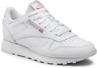 Reebok Classic Leather Womens Trainers Ladies Reebok Cl Sneakers White UK 5