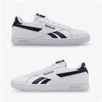 Reebok Court Retro Sneakers Trainers Men's Shoes Navy Blue White UK 11