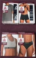 (22) Reebok Clothing, Choose Style & Size, Multipacks & Multi-colour, New - Multi Regular