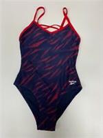 Women's Reebok Swimsuit Navy/Red Size UK 10 Brand New With Tags - S Regular