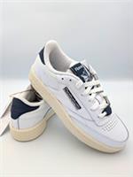 Reebok Club C 85 White/Navy Low Top Lace-Up Trainers UK 2.5 New Box
