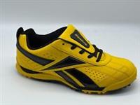 Reebok Check Back Lace Iker Casillas Kids Trainers Yellow J88229 Kids UK4