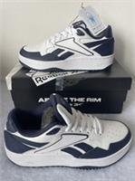 Reebok ATR Chill Above The Rim Mens White Leather Lace Up Trainers Size Uk 6.5