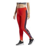 Reebok Leggings Size S UK 8 10 Training Essentials 26 Tight Linear Athleisure - 8 Regular