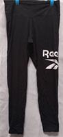 Women's Reebok Black Sports Leggings UK Medium (12-14) GYM/FITNESS/YOGA - Medium (12-14) Regular