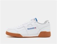 Reebok Workout Plus White Blue Size UK 6 7 8 9 10 11 12 US New Trainers