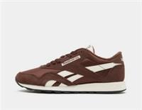 Reebok Classic Nylon Brown White Size UK 6 7 8 9 10 11 12 US New Trainers