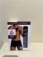 Mens Reebok Sports Cotton Rich Boxer/ Trunk Pack Of 2 Size XL Extra Large - XL Regular