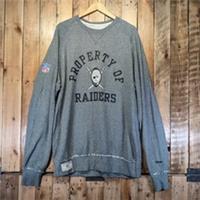 Reebok Las Vegas Raiders NFL Sweatshirt Jumper Grey US Size Large UK XL Men NWOT - L Regular