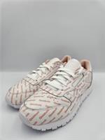 Reebok Classic Leather Overbranded Tesselation Womens Trainers Size UK5