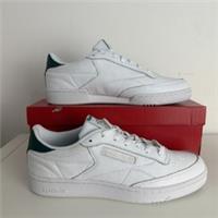 Reebok Club C 85 Men's Shoes White/Green/Grey 100209023 UK 9