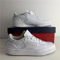 Authentic Reebok Club C 85 ( Women Size: UK 4 EUR 37 ) White / Blue-Grey