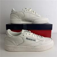 Reebok Club C 85 Womens Trainers. 100216997. UK Size 5.5 Chalk/Green