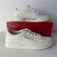 Rebook Classic Club C 85 Womens | UK Size 4 l Chalk Chalk Grey