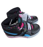Reebok Girls Hi Top Trainers Childrens Reebok Lace Up & Strap Trainers Boots C10