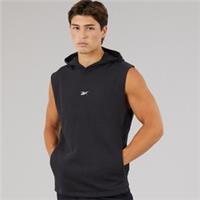 Reebok Mens sleeveless hoodie basketball black - S Regular