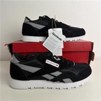Junior Boys Girls Reebok Classic Leather Suede & Nylon Trainers RRP &pound;65 UK 5