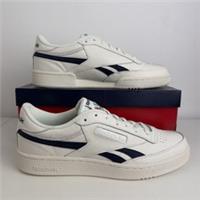 Reebok Club C Revenge Mens Chalk Navy Red Size UK 10 Brand New