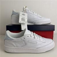 Authentic Reebok Club C 85 ( Women Size: UK 7.5 EUR 41 ) White / Blue-Grey