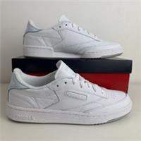 Authentic Reebok Club C 85 ( Women Size: UK 8 EUR 42 ) White / Blue-Grey